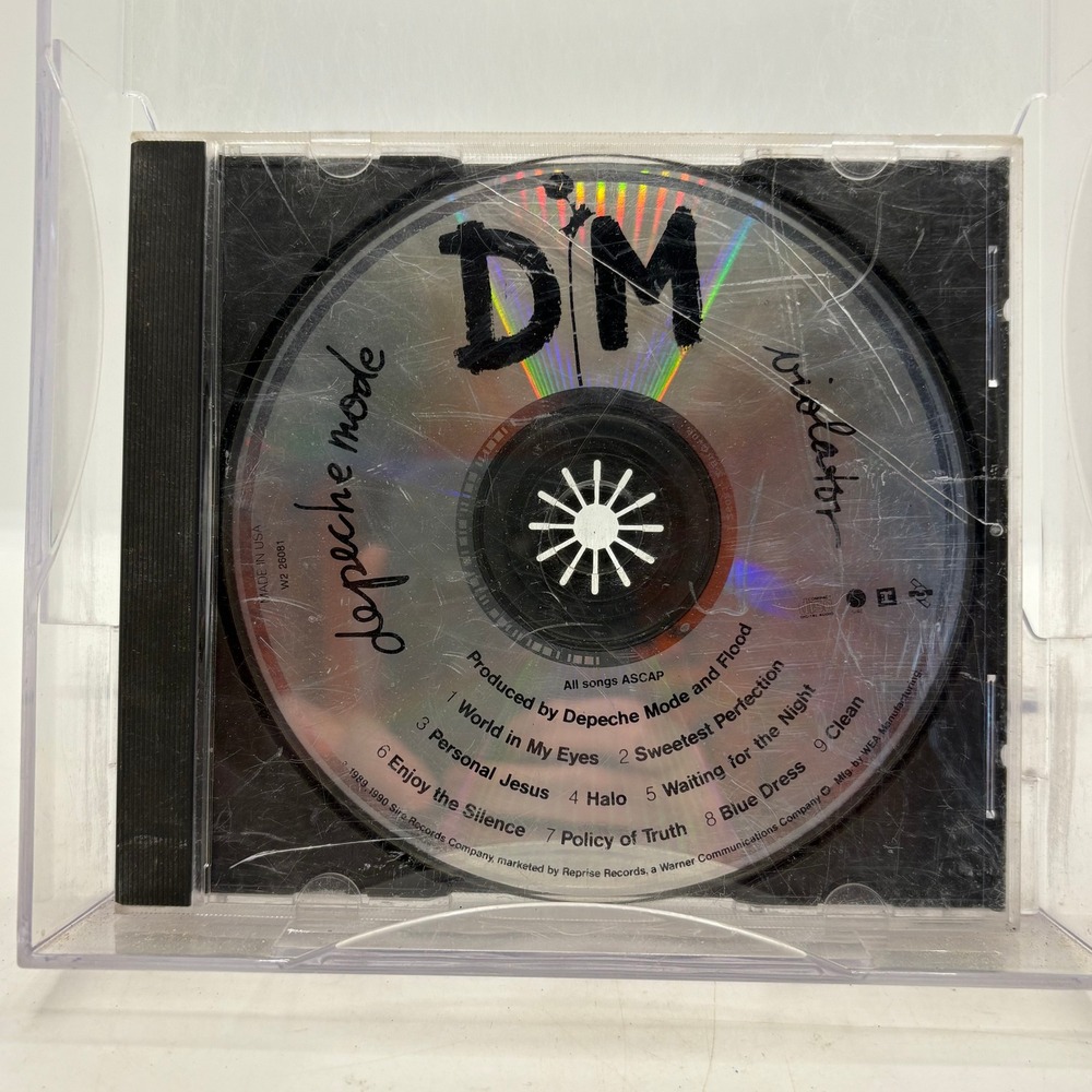 Depeche Mode Violator CD Album 1990 Sire Reprise Records W2 26081 Personal Jesus